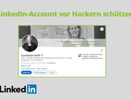 LinkedIn-Account schützen